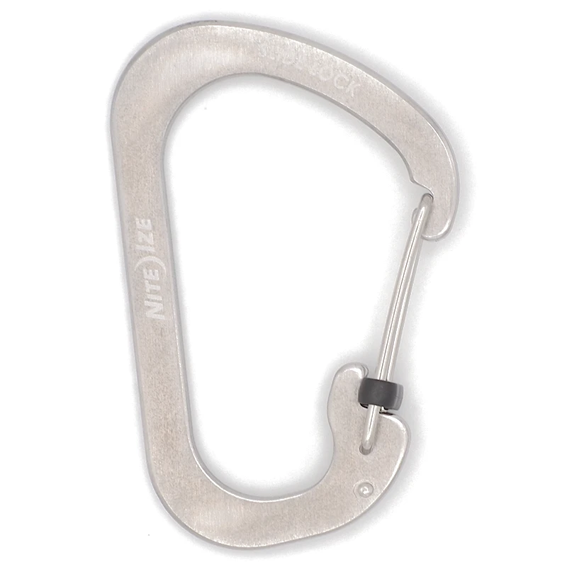 Nite Ize SlideLock® stainless steel carabiner, color: stainless