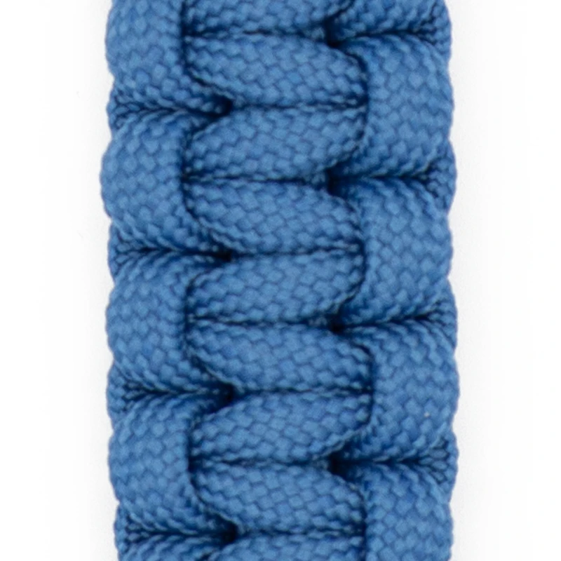 THIRSTLOCK™ paracord sample in cobra weave, color: Cobalt Blue